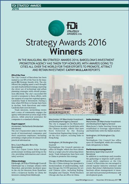 Strategy Awards 2016 Winners