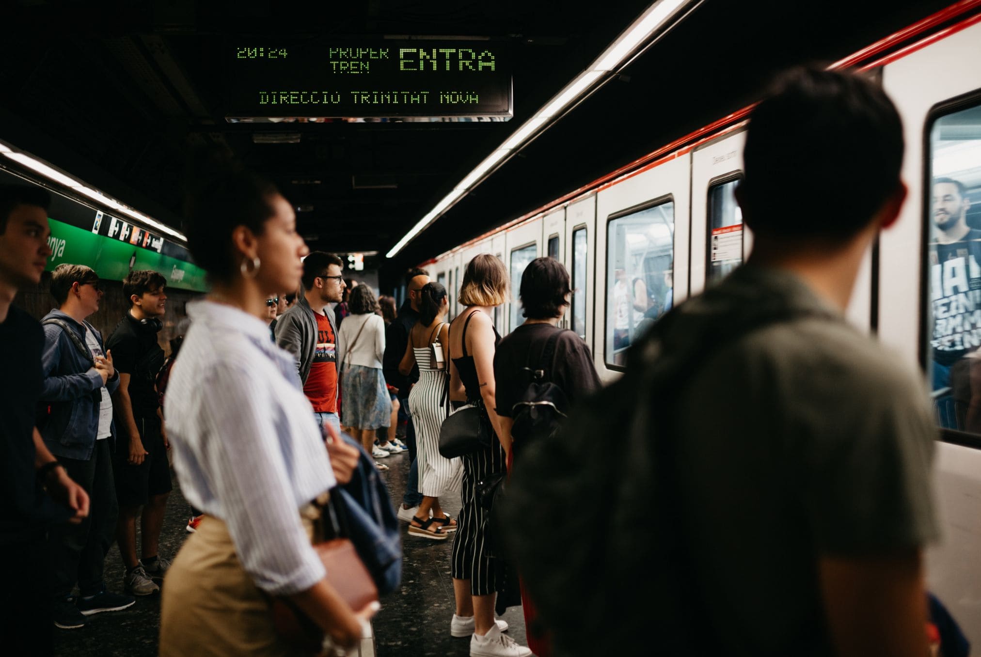 metre de Barcelona supera el nom de passatgers prepandèmic